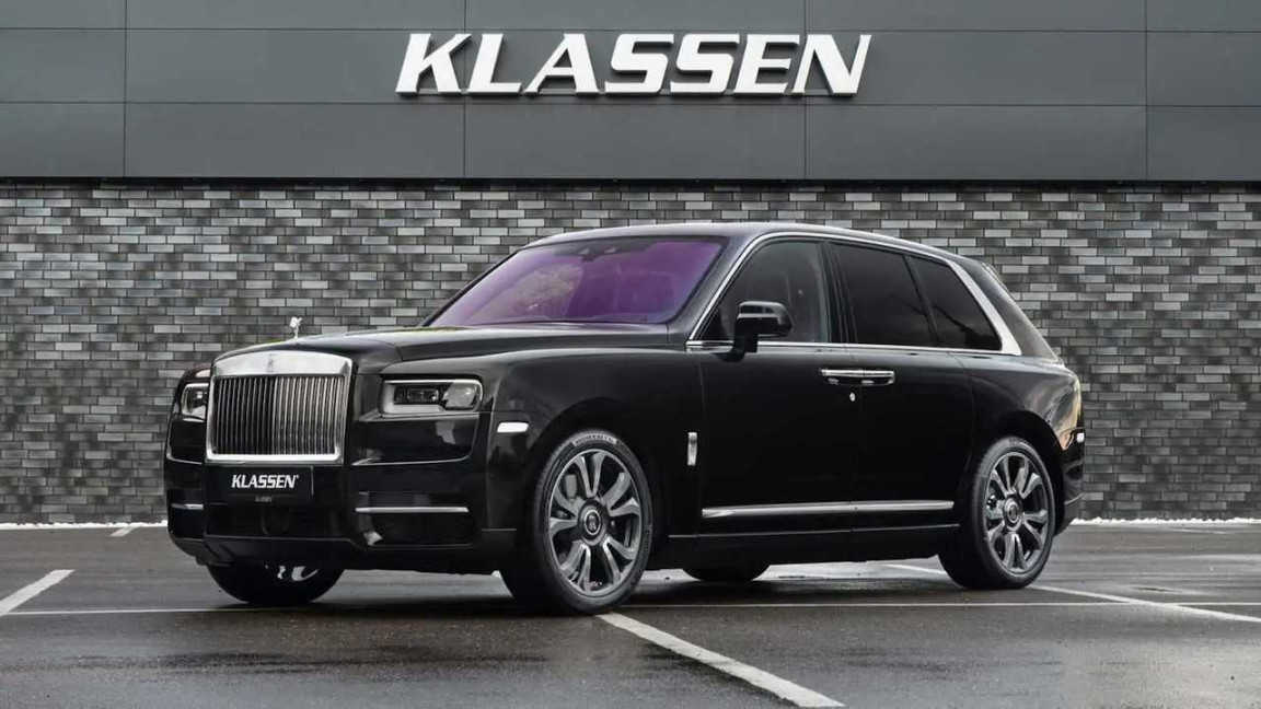 Gepanzerter Rolls-Royce Cullinan von Klassen kostet über k